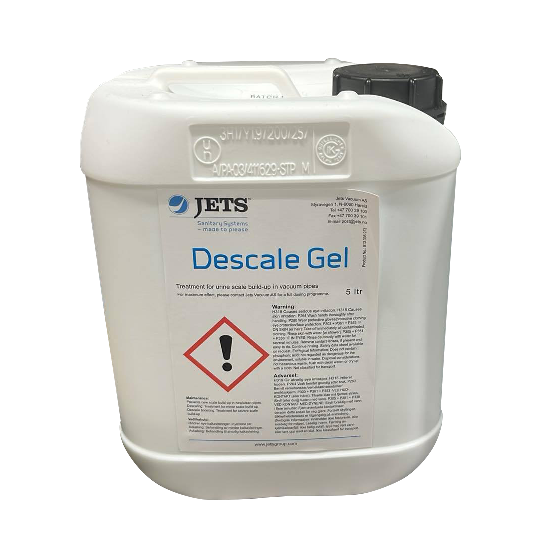 Jet Descaler Jets Descale gel 5 liter - Gausdal Landhandleri AS